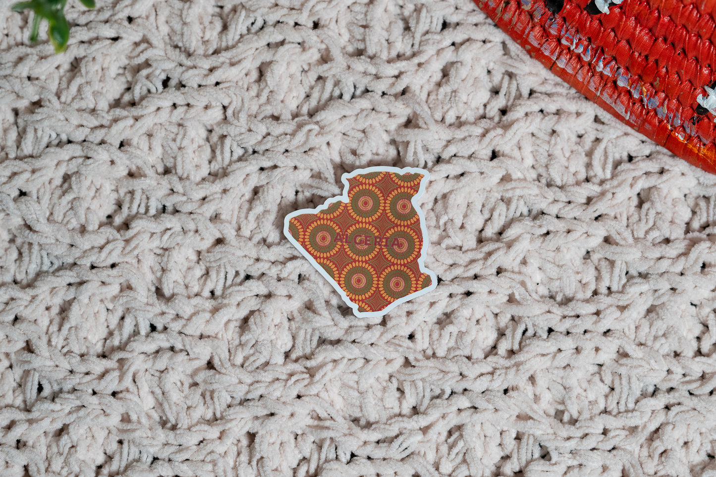 Algeria Sticker (North African Stickers) - Pounded Yam Productions