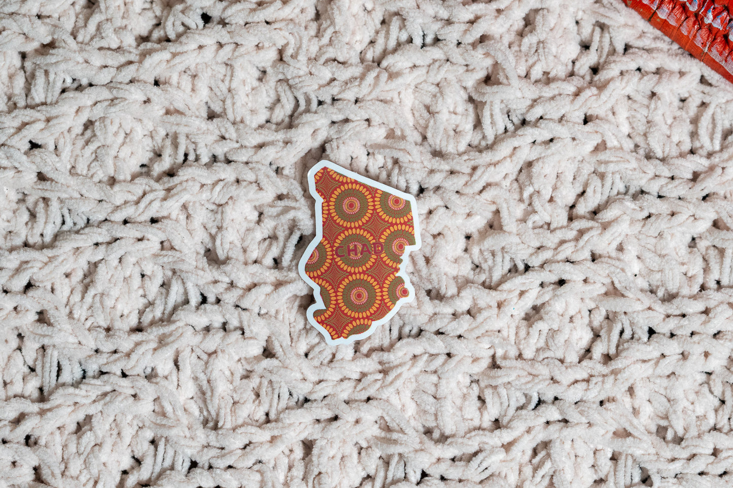 Chad Sticker (Central African Stickers) - Pounded Yam Productions
