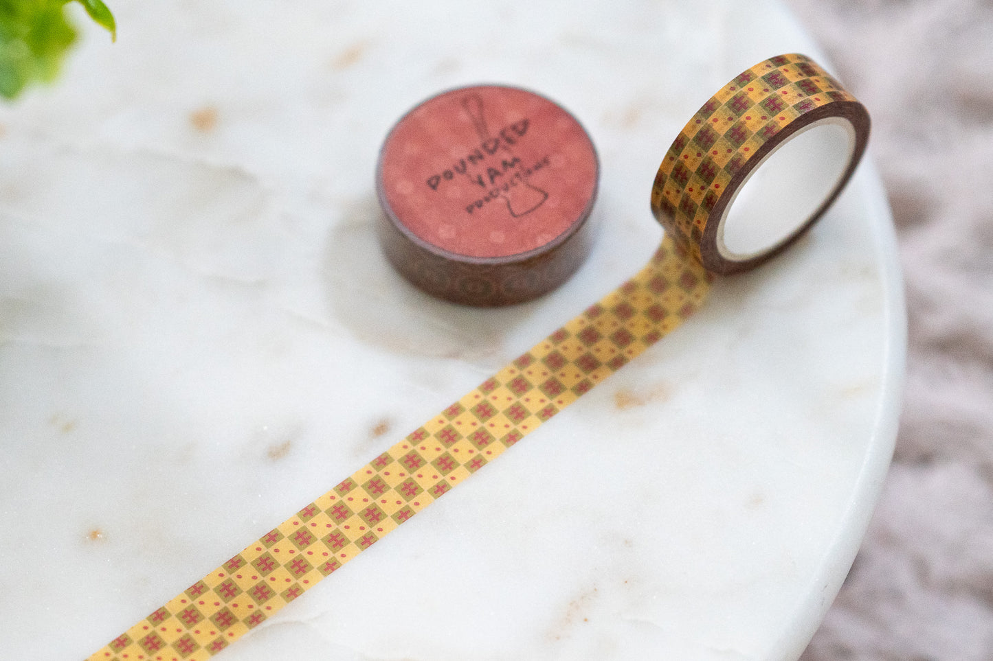 African Print Ankara Inspired Washi Tape - Cowries (Collection 2) - Pounded Yam Productions