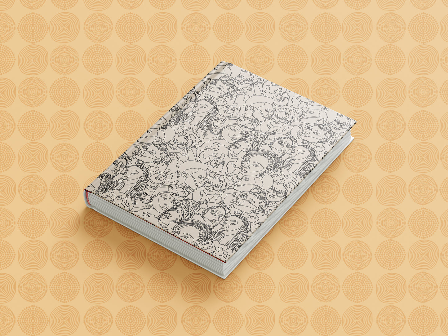Black Women Line Art Journal (A5 Lined) - Pounded Yam Productions