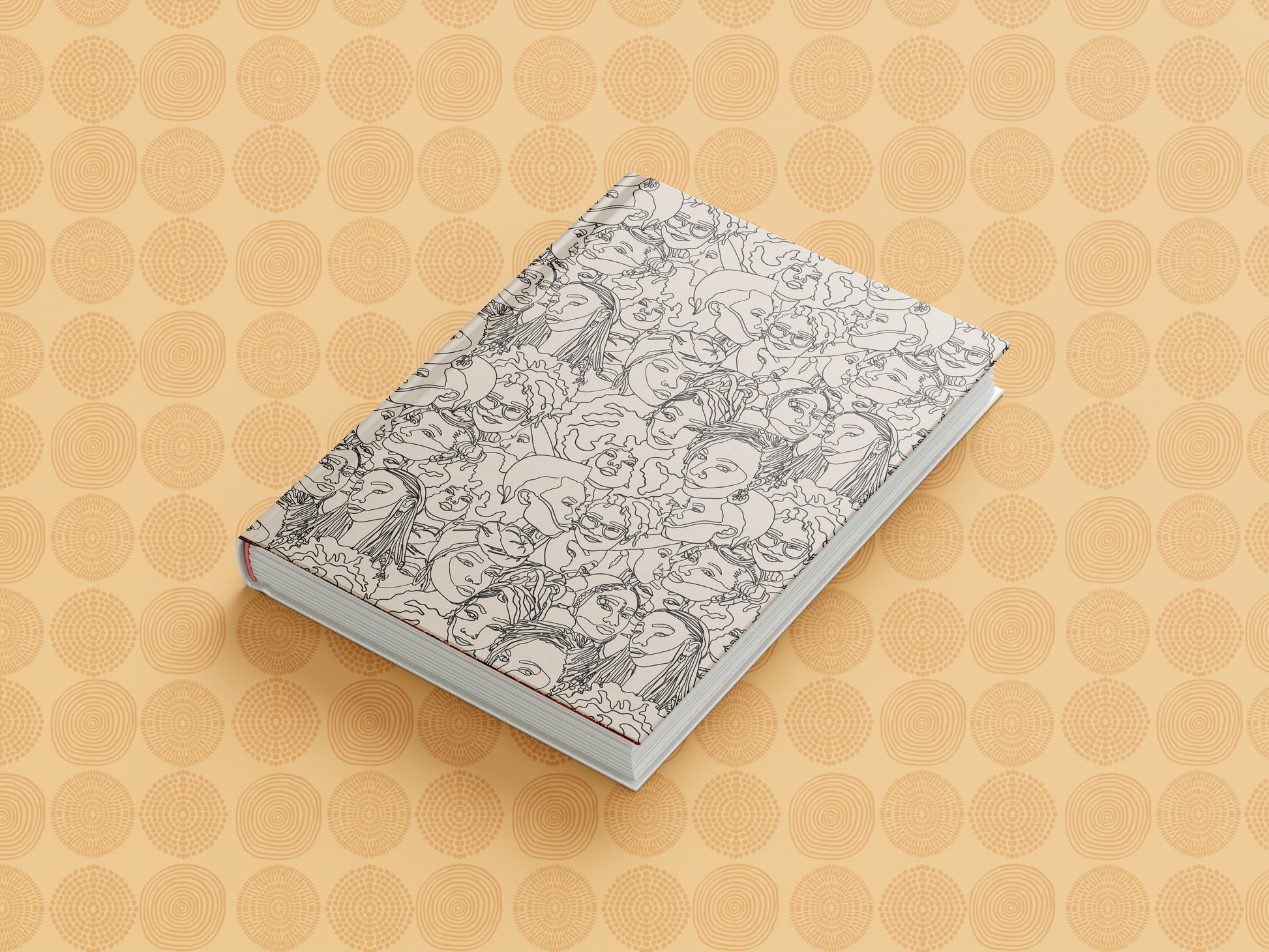 Black Women Line Art Journal (A5 Lined) - Pounded Yam Productions