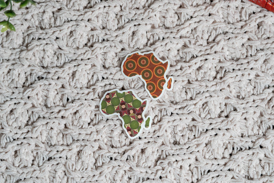 Africa Sticker - Pounded Yam Productions