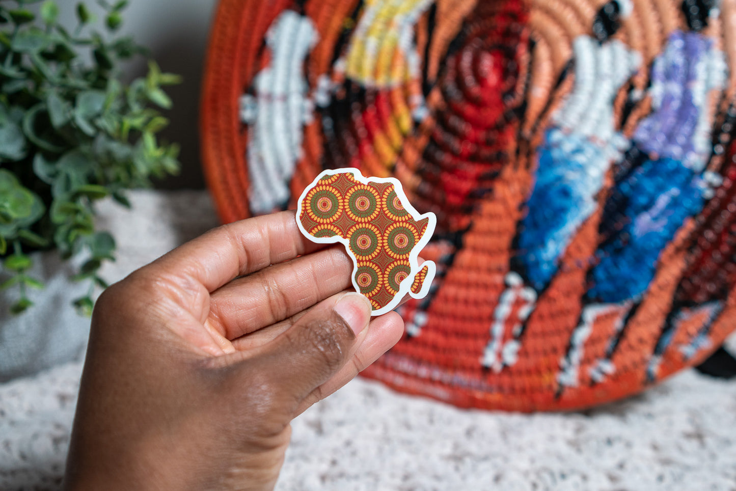Africa Sticker - Pounded Yam Productions