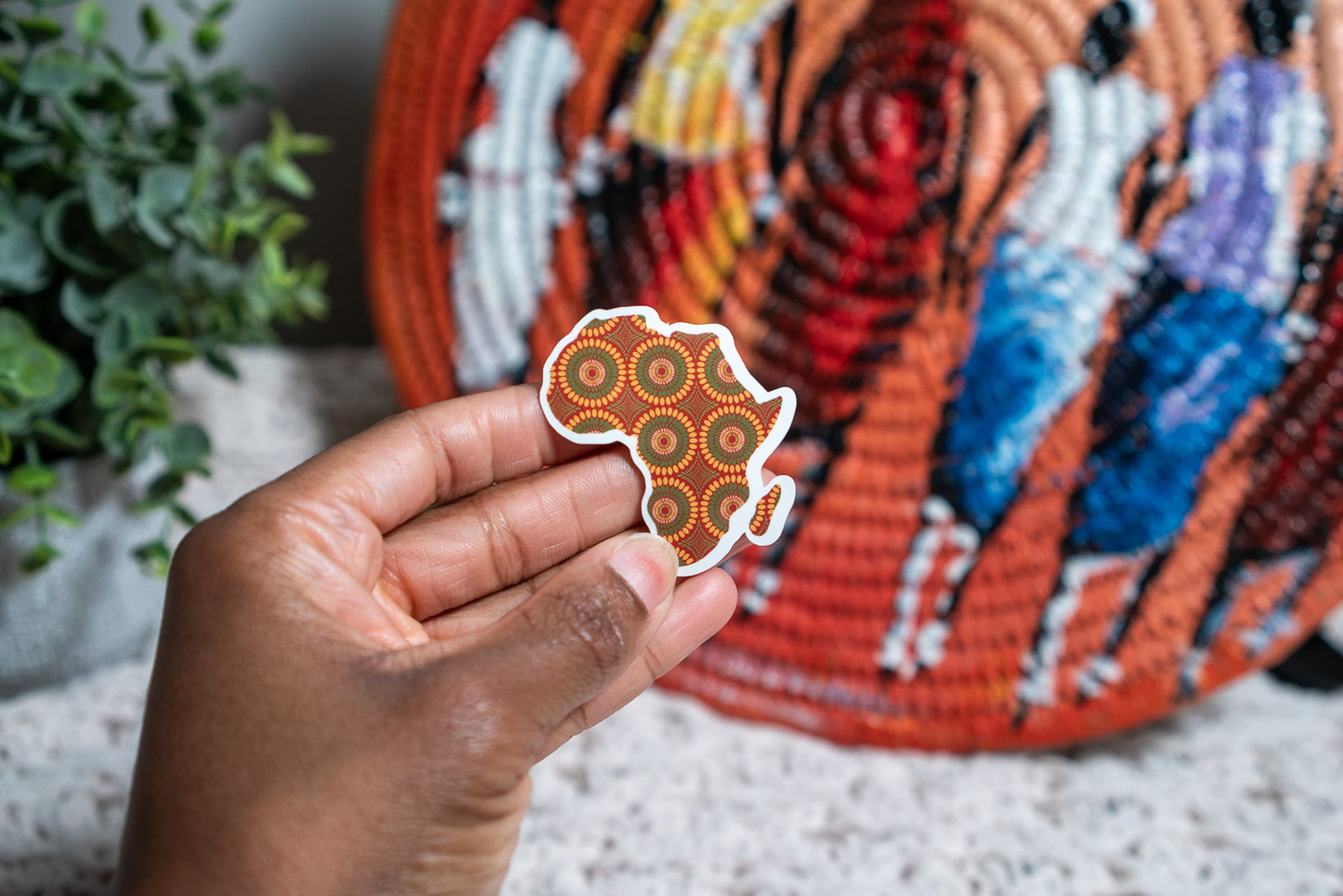 Africa Sticker - Pounded Yam Productions