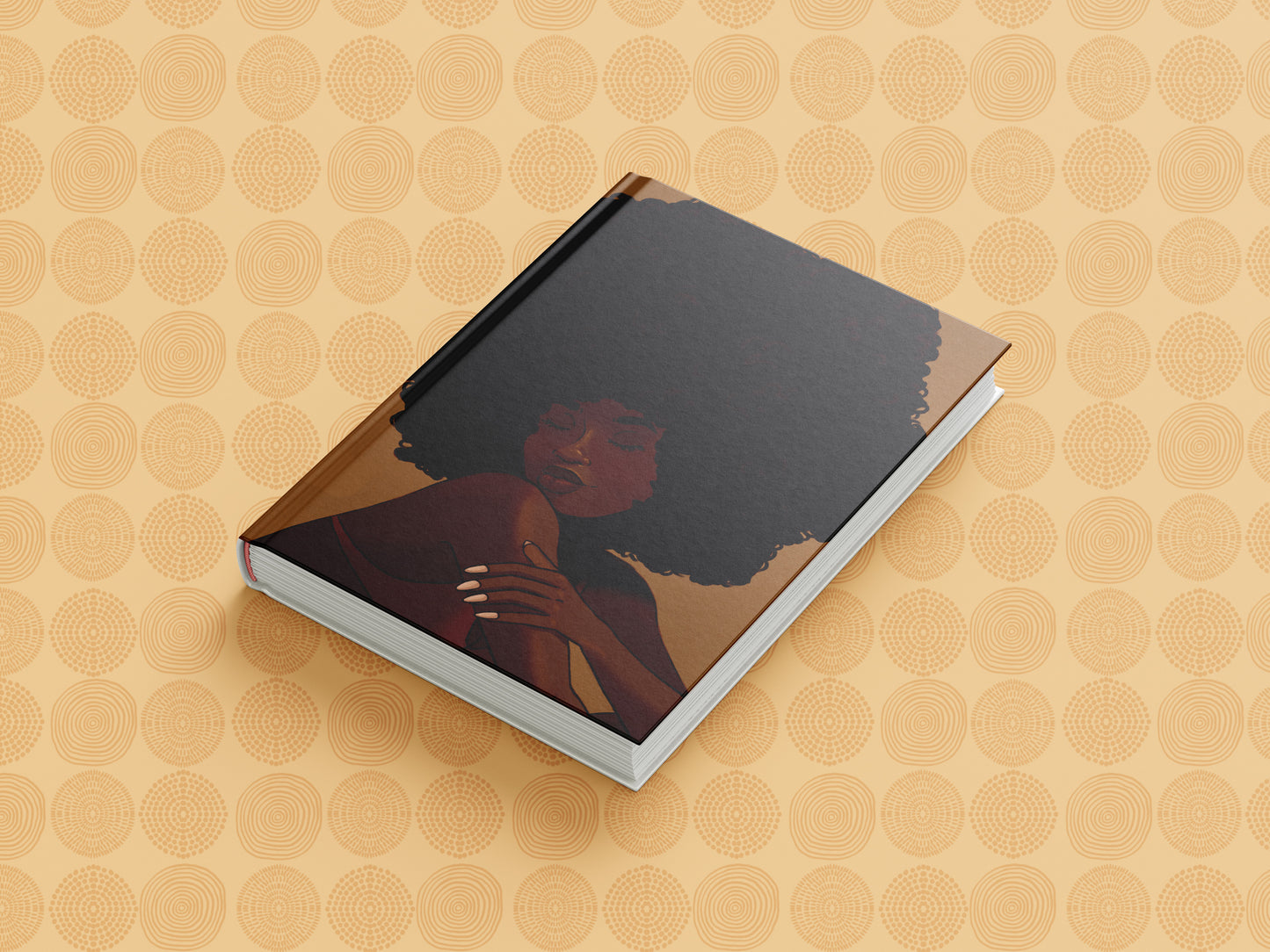 Black Girl Afro Journal (A5 Lined) - Pounded Yam Productions