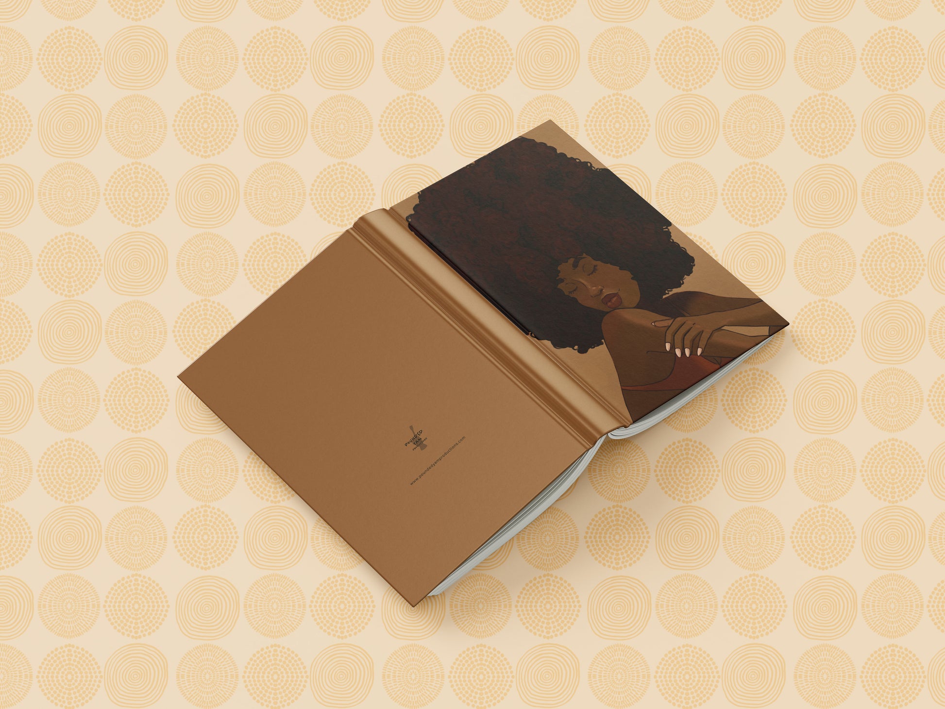 Black Girl Afro Journal (A5 Lined) - Pounded Yam Productions