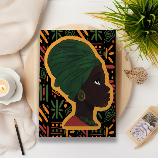 Juneteenth BHM Hardcover/Softcover Journal (A5 Lined) - Pounded Yam Productions