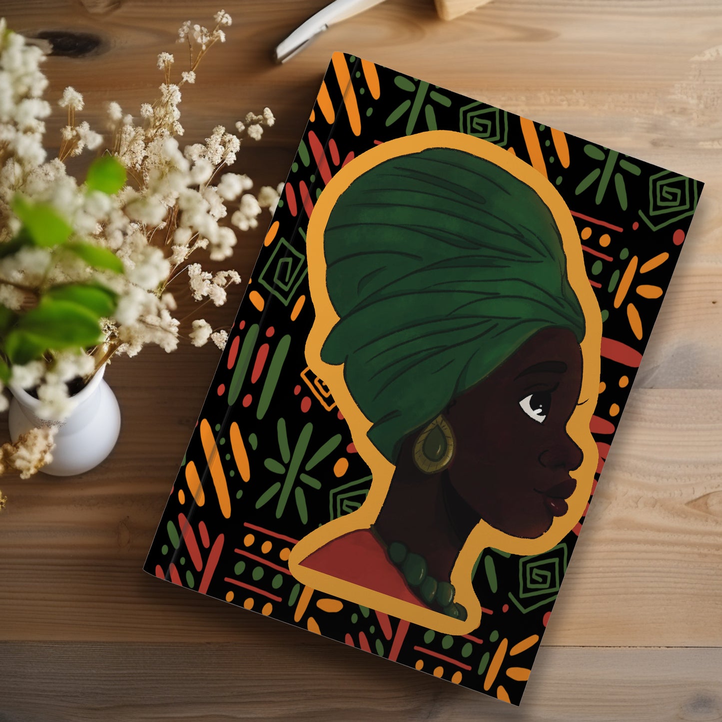 Juneteenth BHM Hardcover/Softcover Journal (A5 Lined) - Pounded Yam Productions