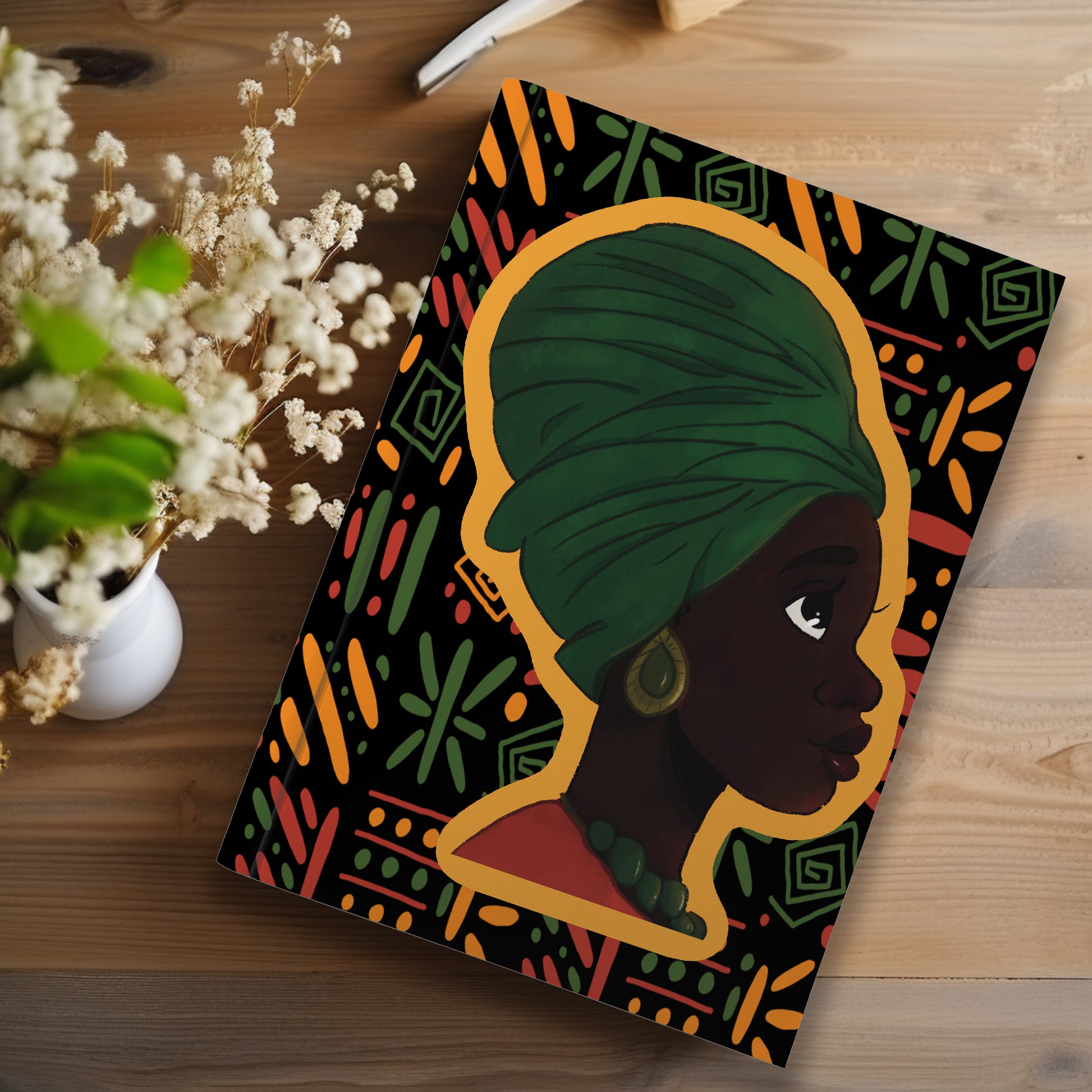 Juneteenth BHM Hardcover/Softcover Journal (A5 Lined) - Pounded Yam Productions
