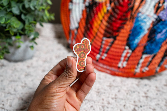 Benin Sticker (West African Stickers) - Pounded Yam Productions