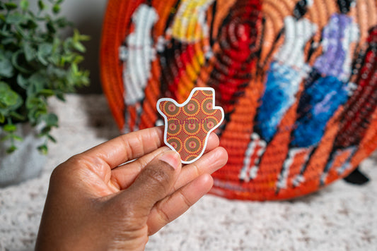 Burundi Sticker (East African Stickers) - Pounded Yam Productions