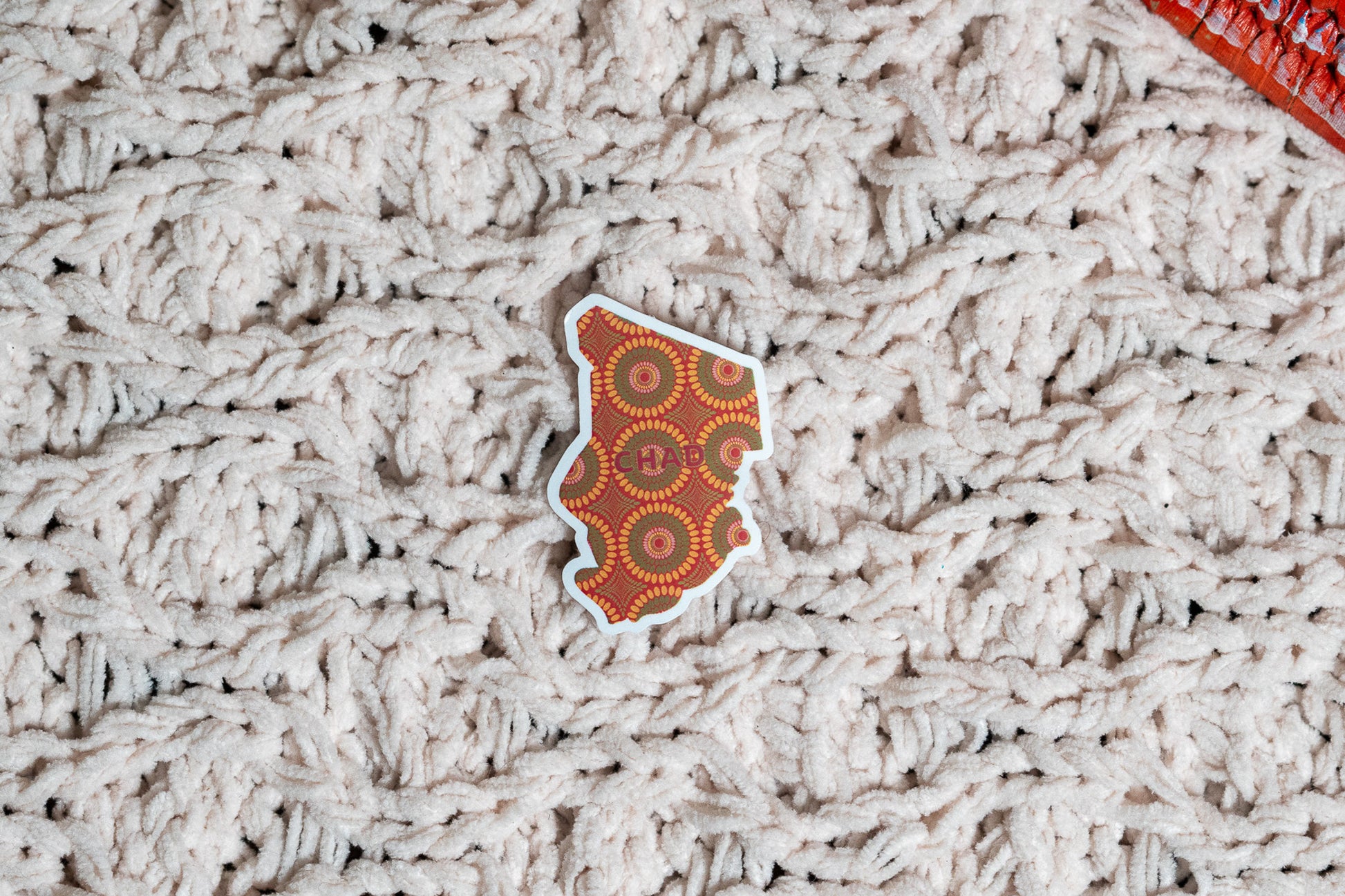Chad Sticker (Central African Stickers) - Pounded Yam Productions