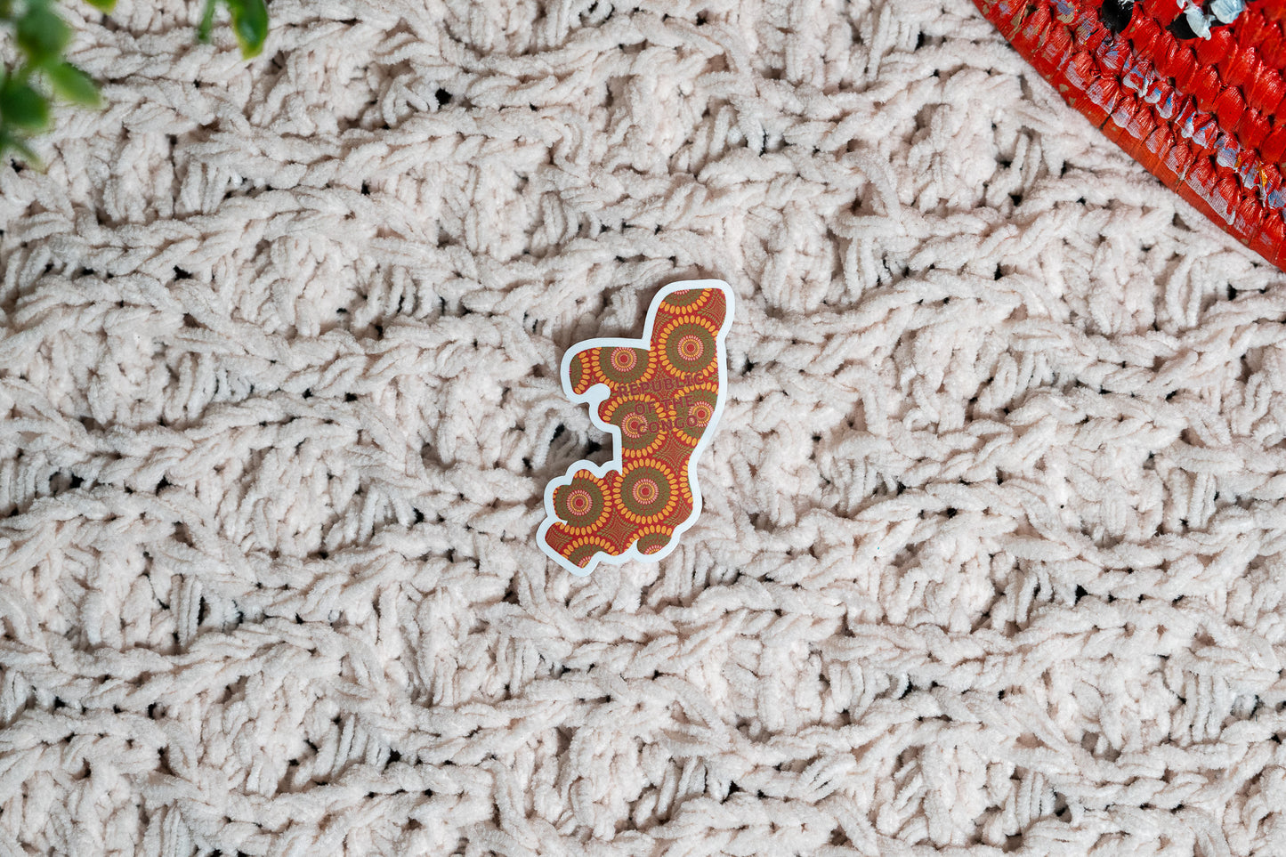 Republic of the Congo Sticker (Central African Stickers) - Pounded Yam Productions