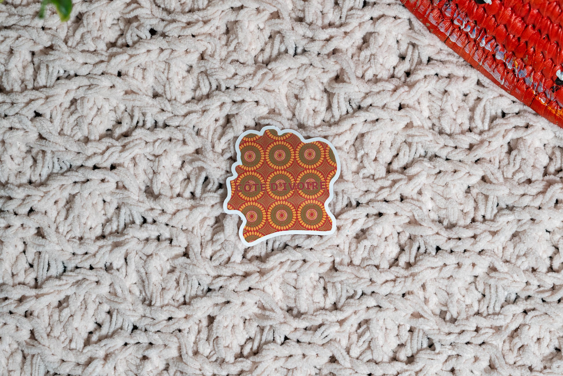 Côte D’ivoire Sticker (West African Stickers) - Pounded Yam Productions
