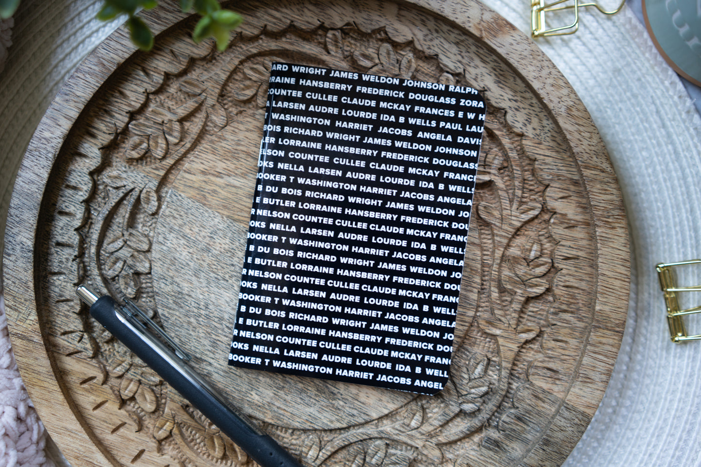 Black Authors B7 Pocket Notebook Lined (African American) - Pounded Yam Productions