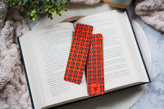Ankara African Print Bookmarks - Fans - Pounded Yam Productions