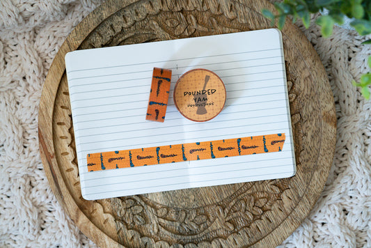 African Print Ankara Inspired Washi Tape - Walking Sticks - Pounded Yam Productions