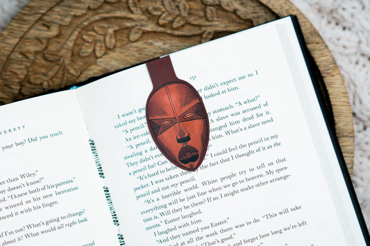 African Masks Magnetic Bookmarks - Dan - Pounded Yam Productions