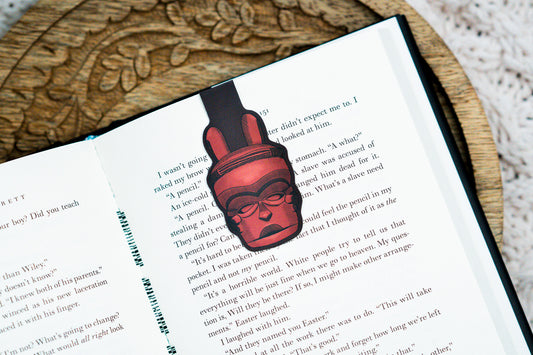 African Masks Magnetic Bookmarks - Ibibio - Pounded Yam Productions