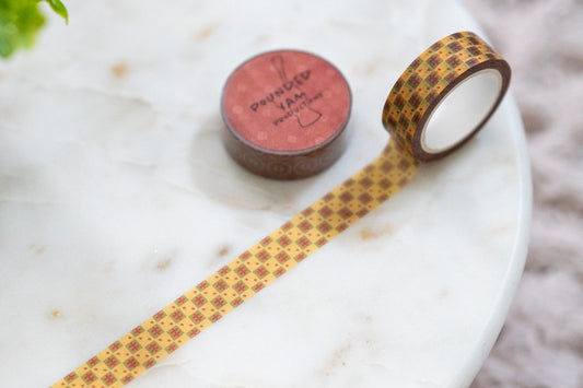 African Print Ankara Inspired Washi Tape - Cowries (Collection 2) - Pounded Yam Productions
