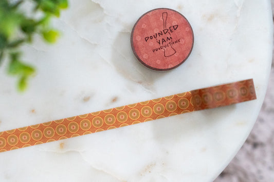 African Print Ankara Inspired Washi Tape - Bloom (Collection 2) - Pounded Yam Productions