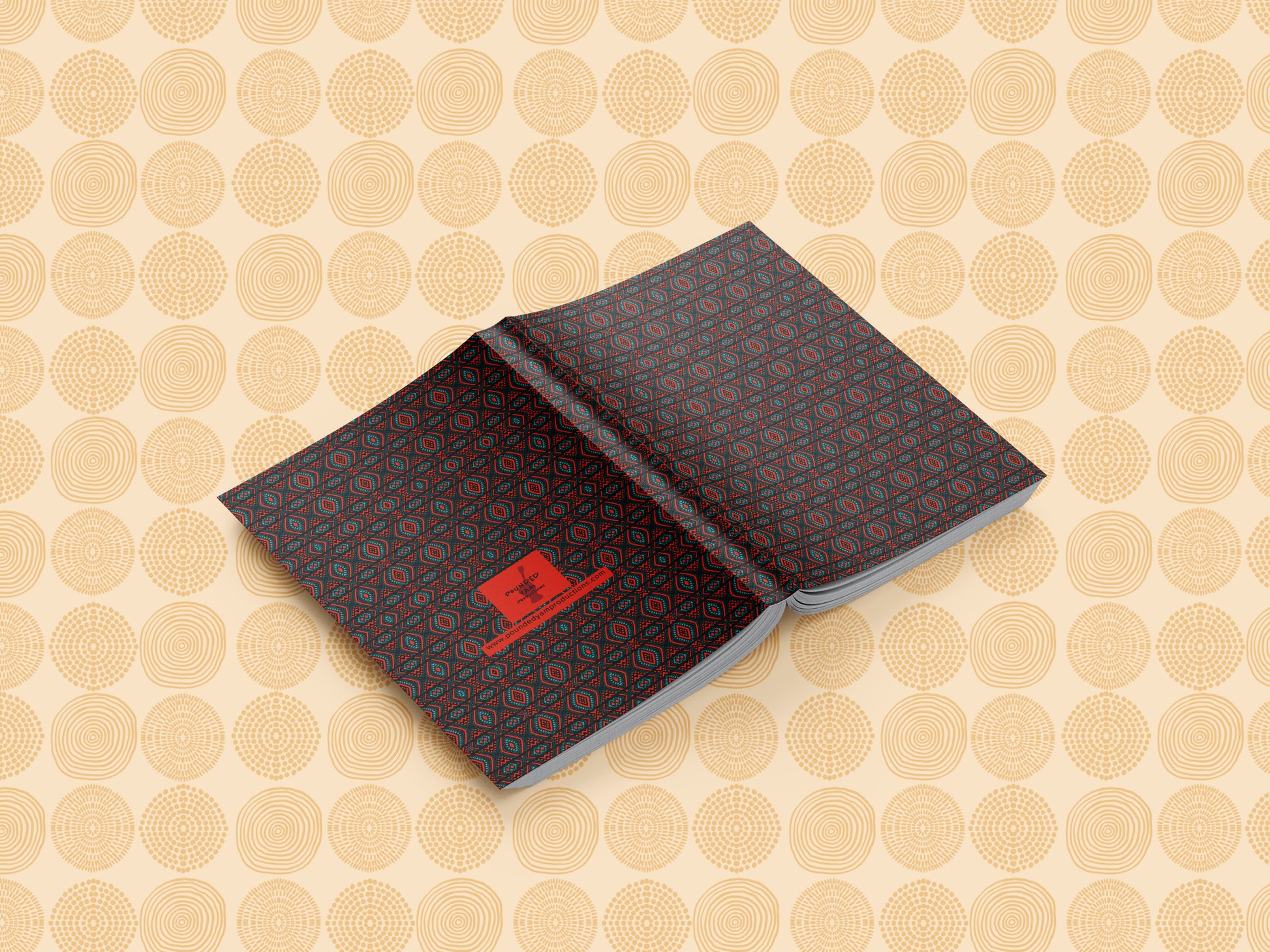 Ankara African Print Ankara Inspired Journal (Diamonds A5 Lined) - Pounded Yam Productions