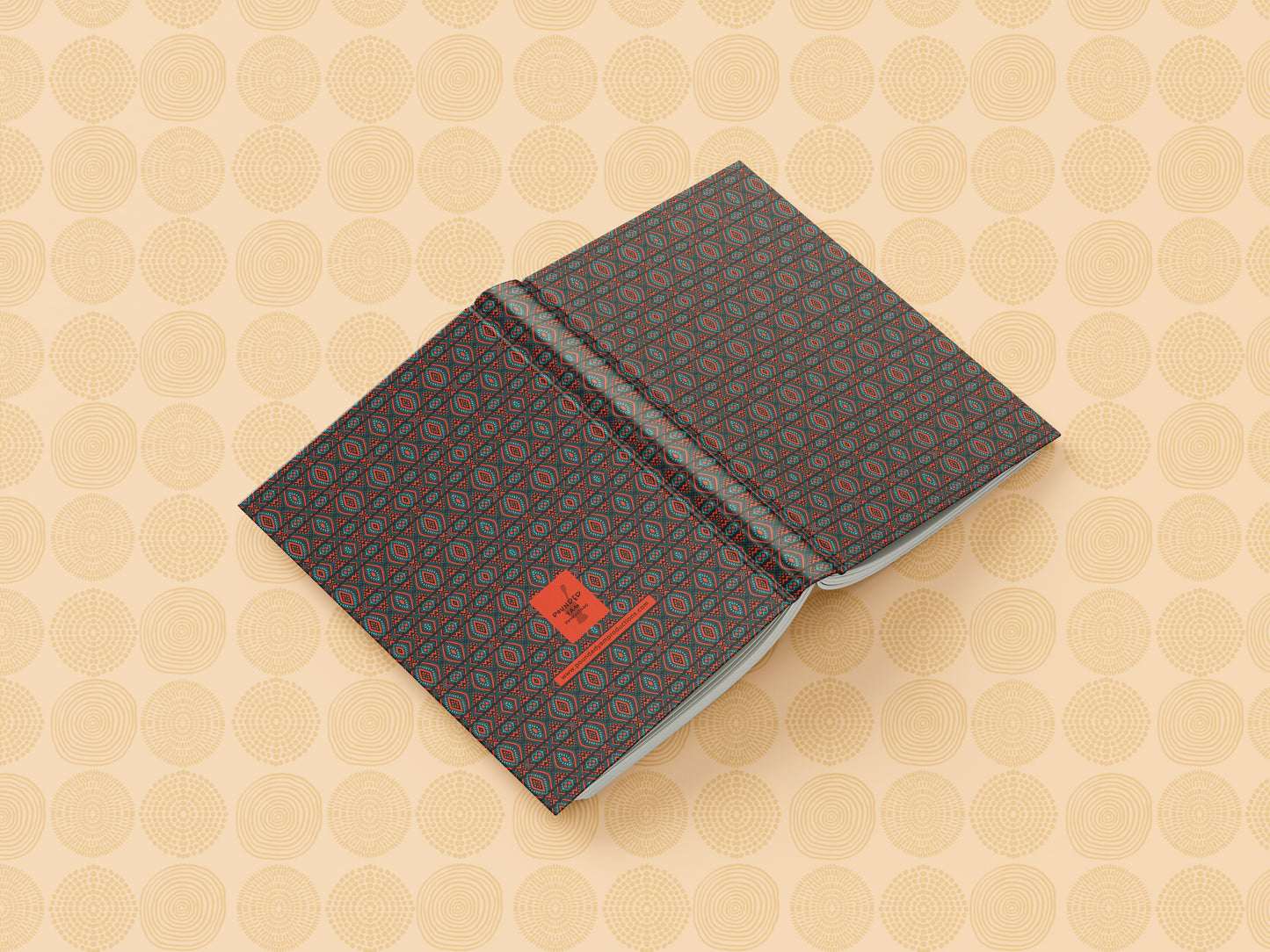 Ankara African Print Ankara Inspired Journal (Diamonds A5 Lined) - Pounded Yam Productions