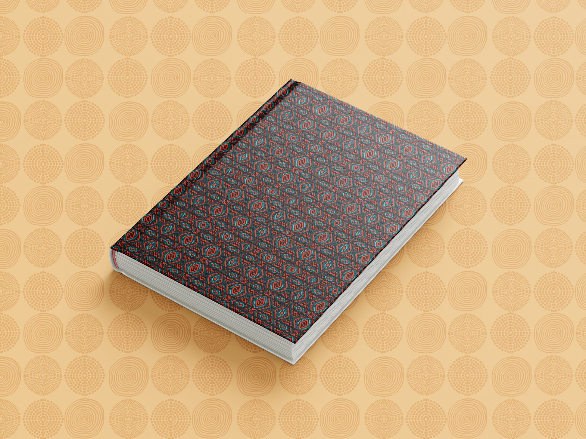 Ankara African Print Ankara Inspired Journal (Diamonds A5 Lined) - Pounded Yam Productions