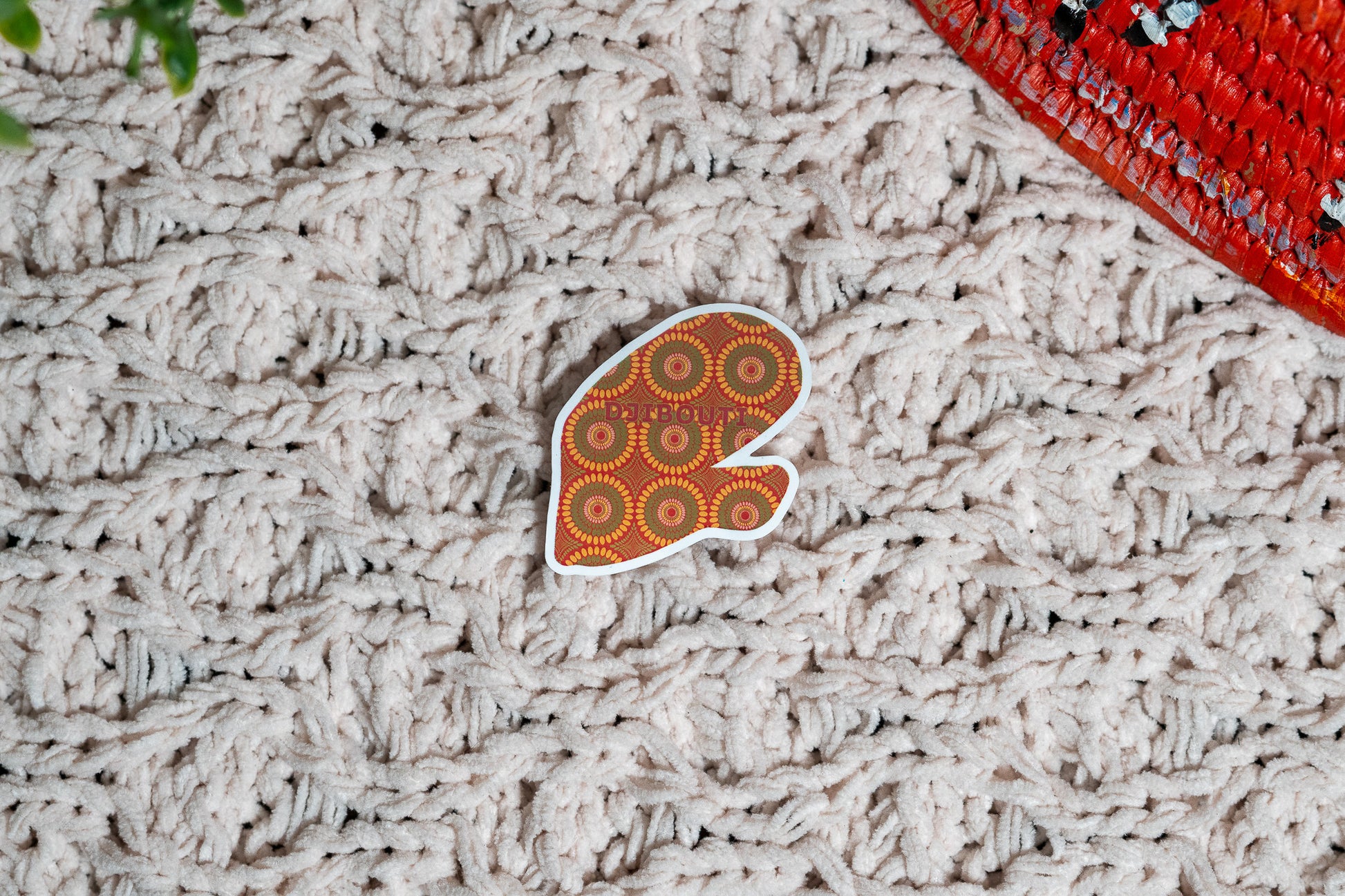 Djibouti Sticker (East African Stickers) - Pounded Yam Productions