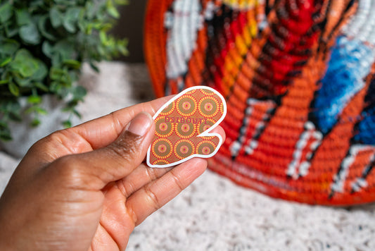Djibouti Sticker (East African Stickers) - Pounded Yam Productions