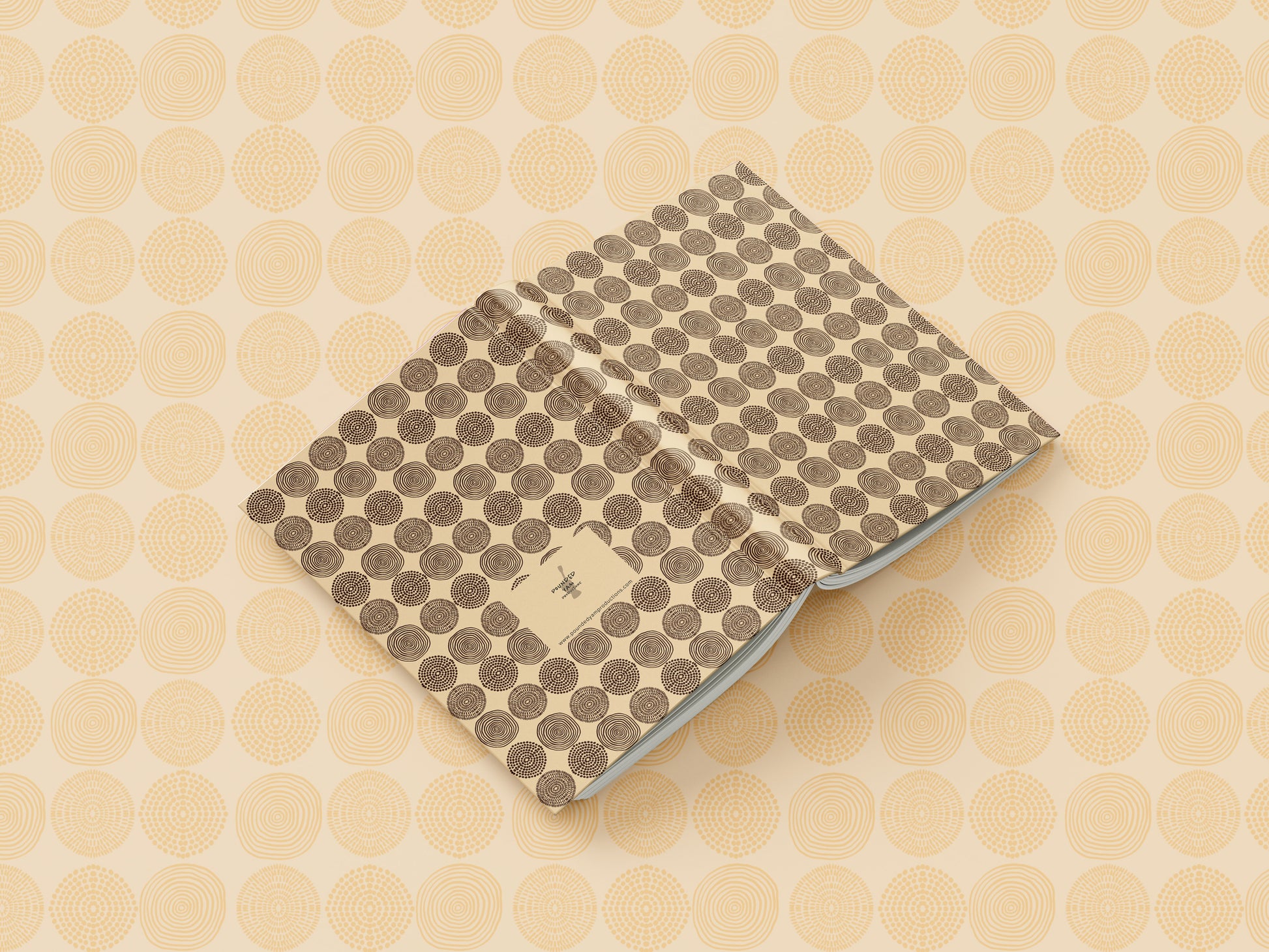 African Print Journal (Dots A5 Lined) - Pounded Yam Productions