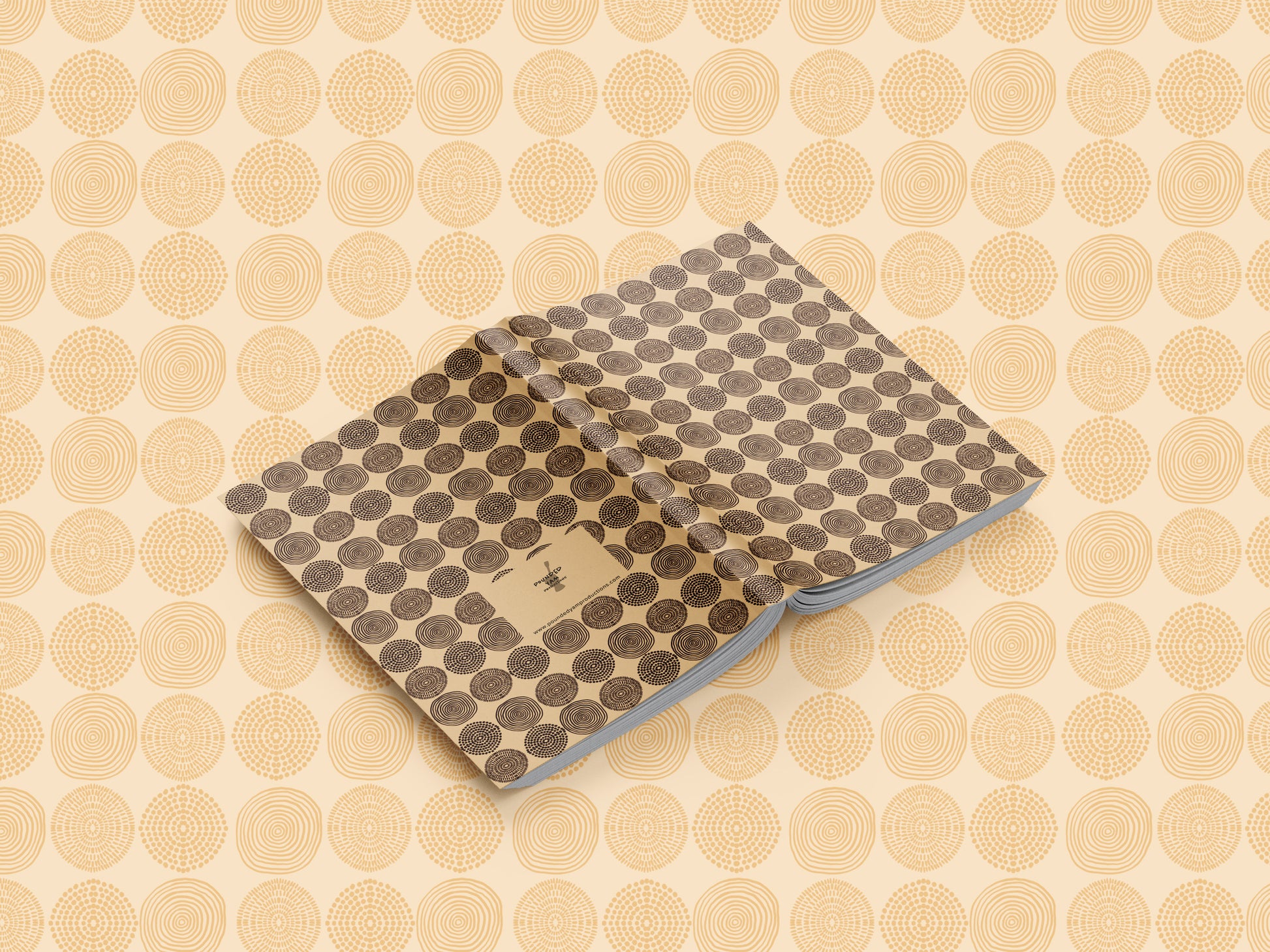 African Print Journal (Dots A5 Lined) - Pounded Yam Productions