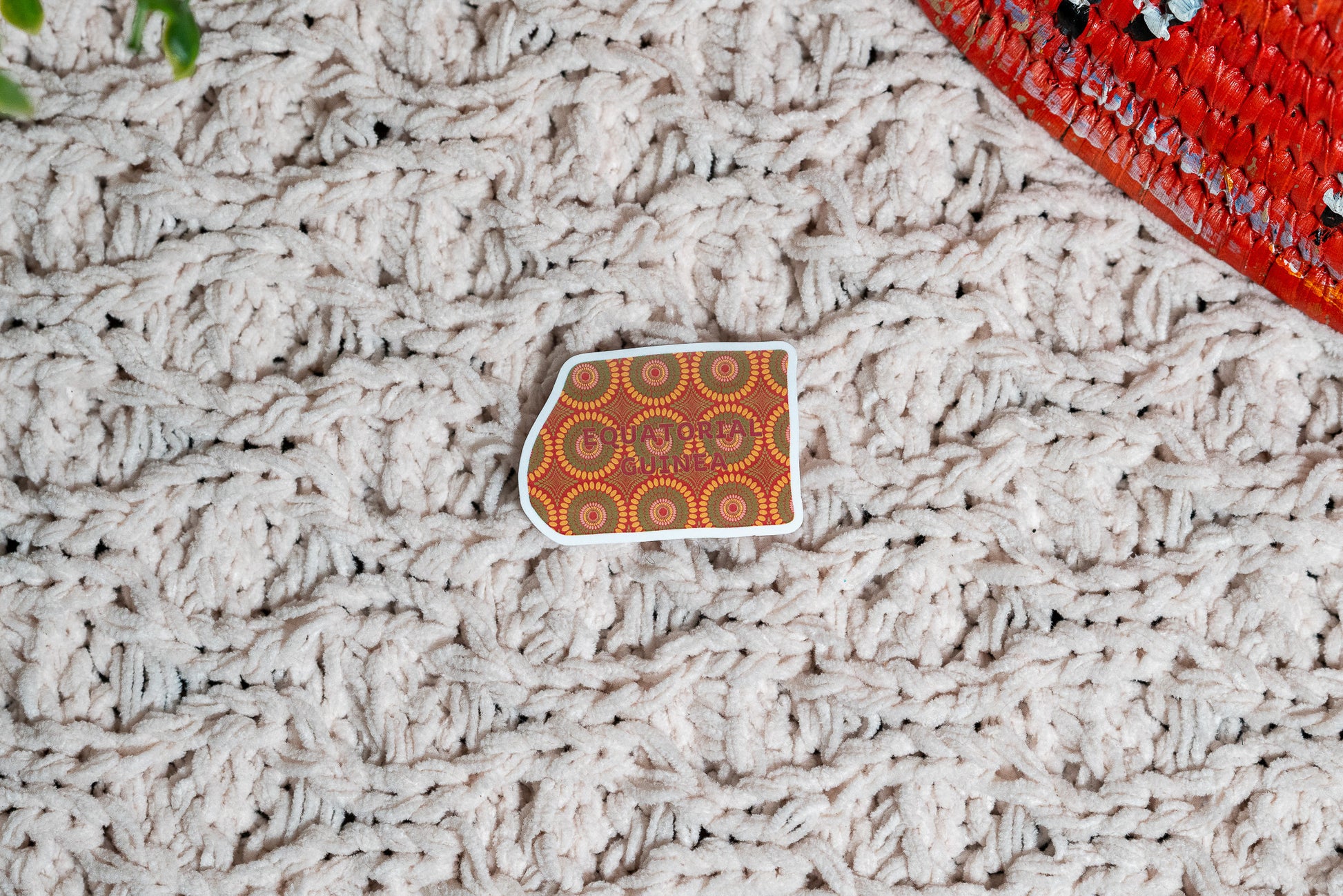 Equatorial Guinea Sticker (Central African Stickers) - Pounded Yam Productions
