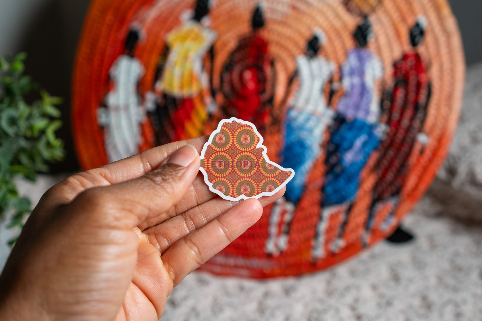 Ethiopia Sticker (East African Stickers) - Pounded Yam Productions