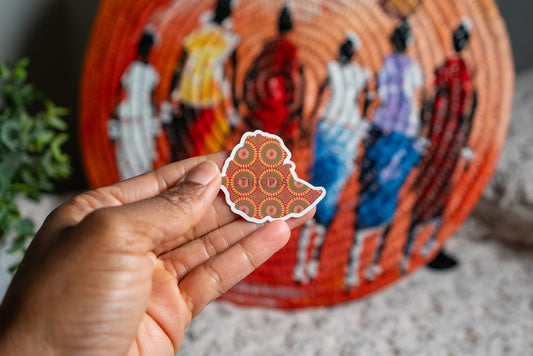 Ethiopia Sticker (East African Stickers) - Pounded Yam Productions