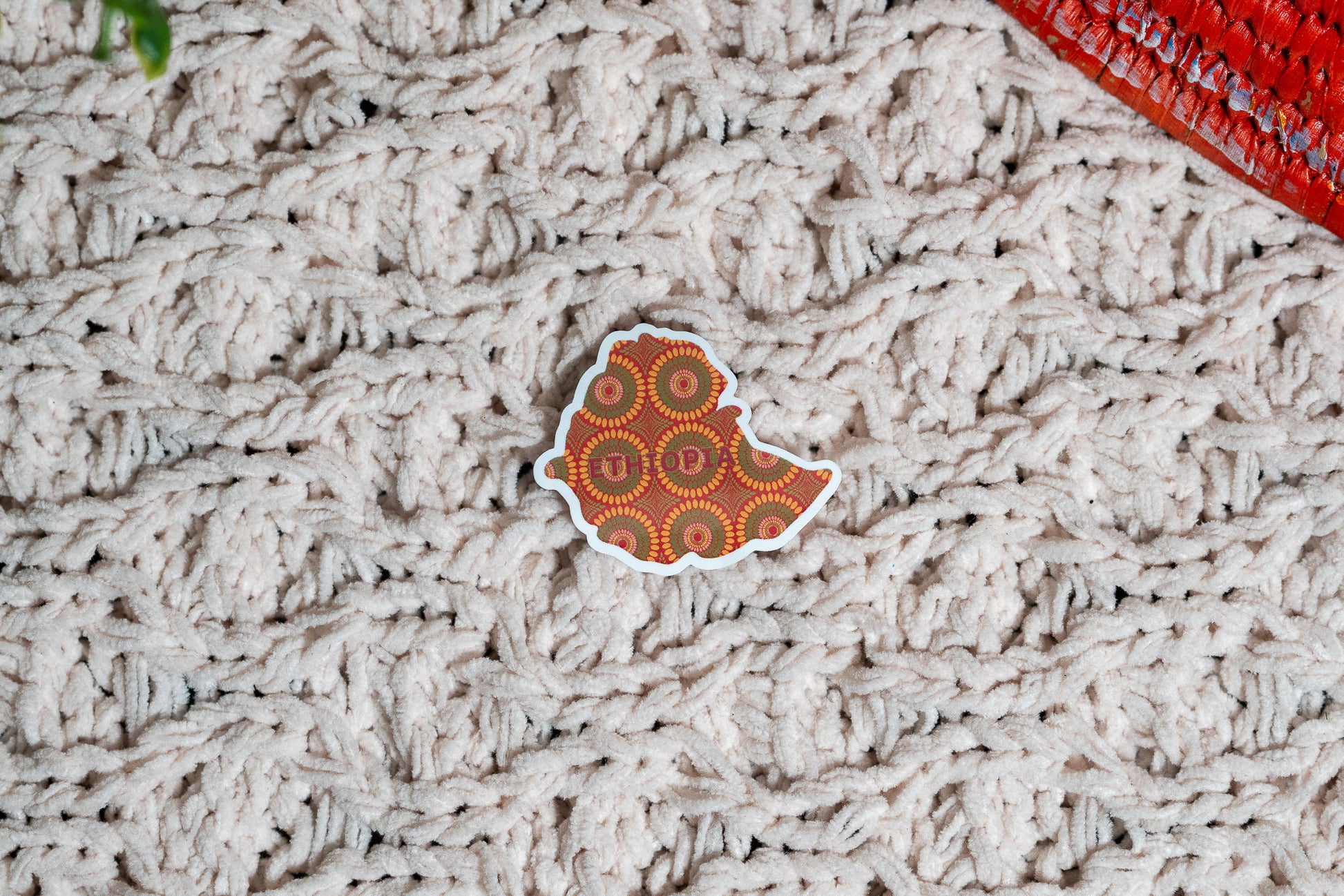 Ethiopia Sticker (East African Stickers) - Pounded Yam Productions
