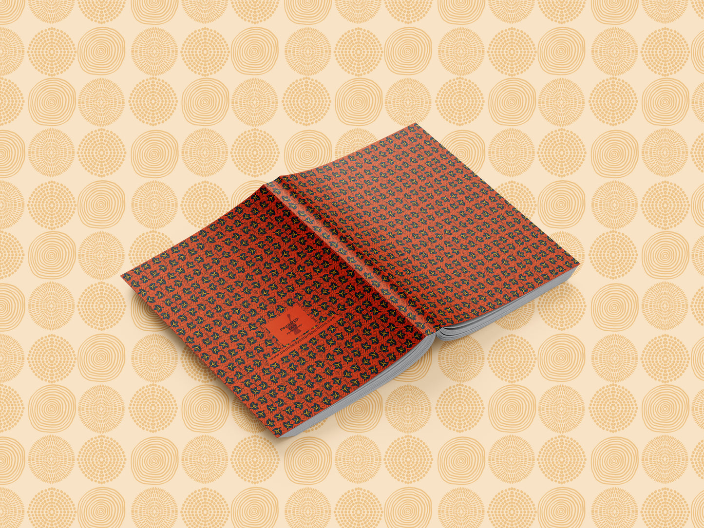 Ankara African Print Ankara Inspired Journal (Fans A5 Lined) - Pounded Yam Productions