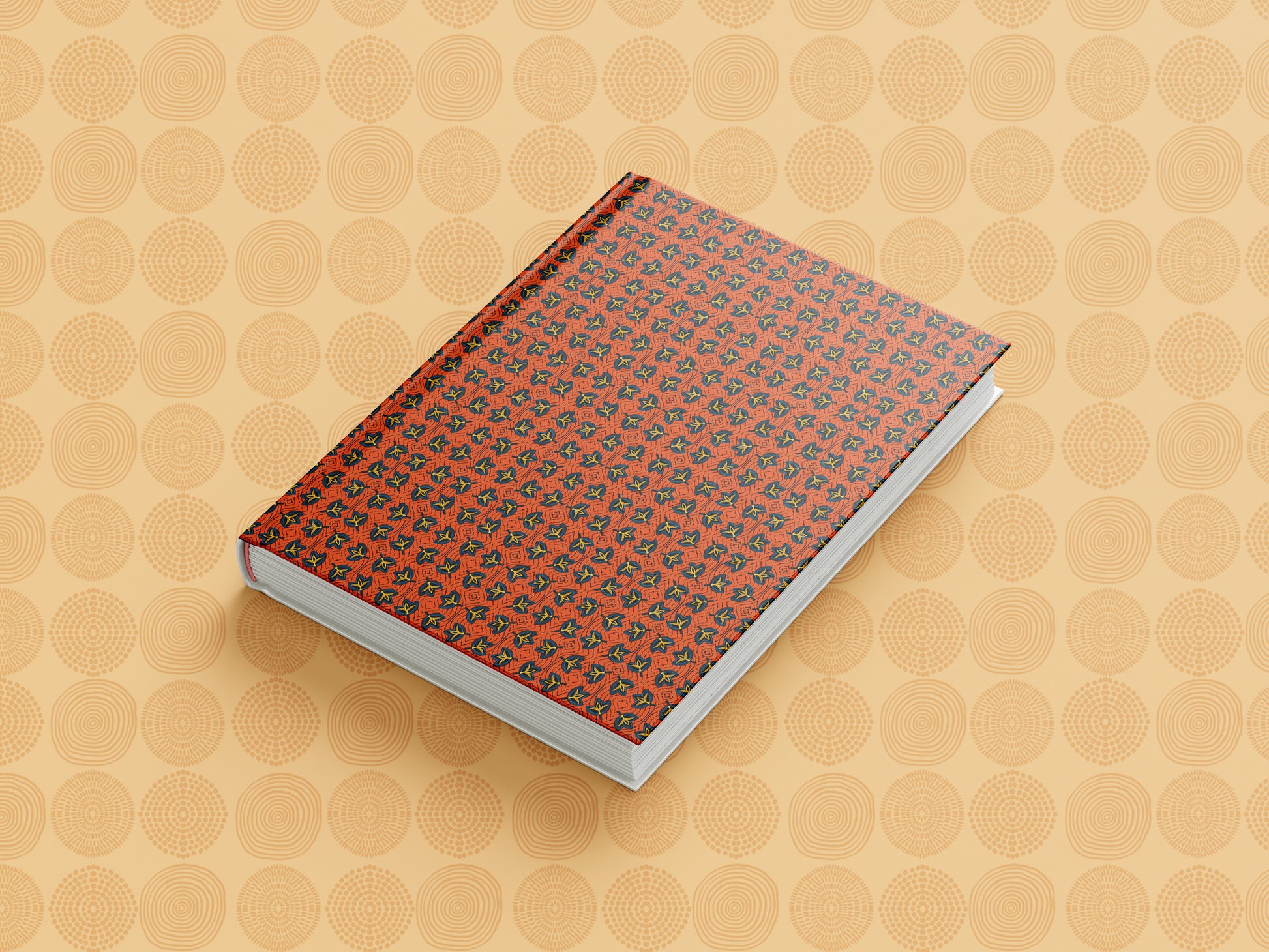 Ankara African Print Ankara Inspired Journal (Fans A5 Lined) - Pounded Yam Productions