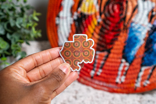 Gabon Sticker (Central African Stickers) - Pounded Yam Productions