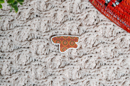 Guinea Bissau Sticker (West African Stickers) - Pounded Yam Productions