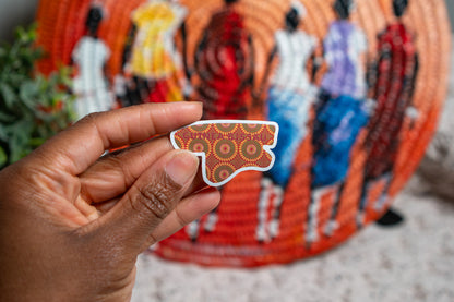 Guinea Bissau Sticker (West African Stickers) - Pounded Yam Productions