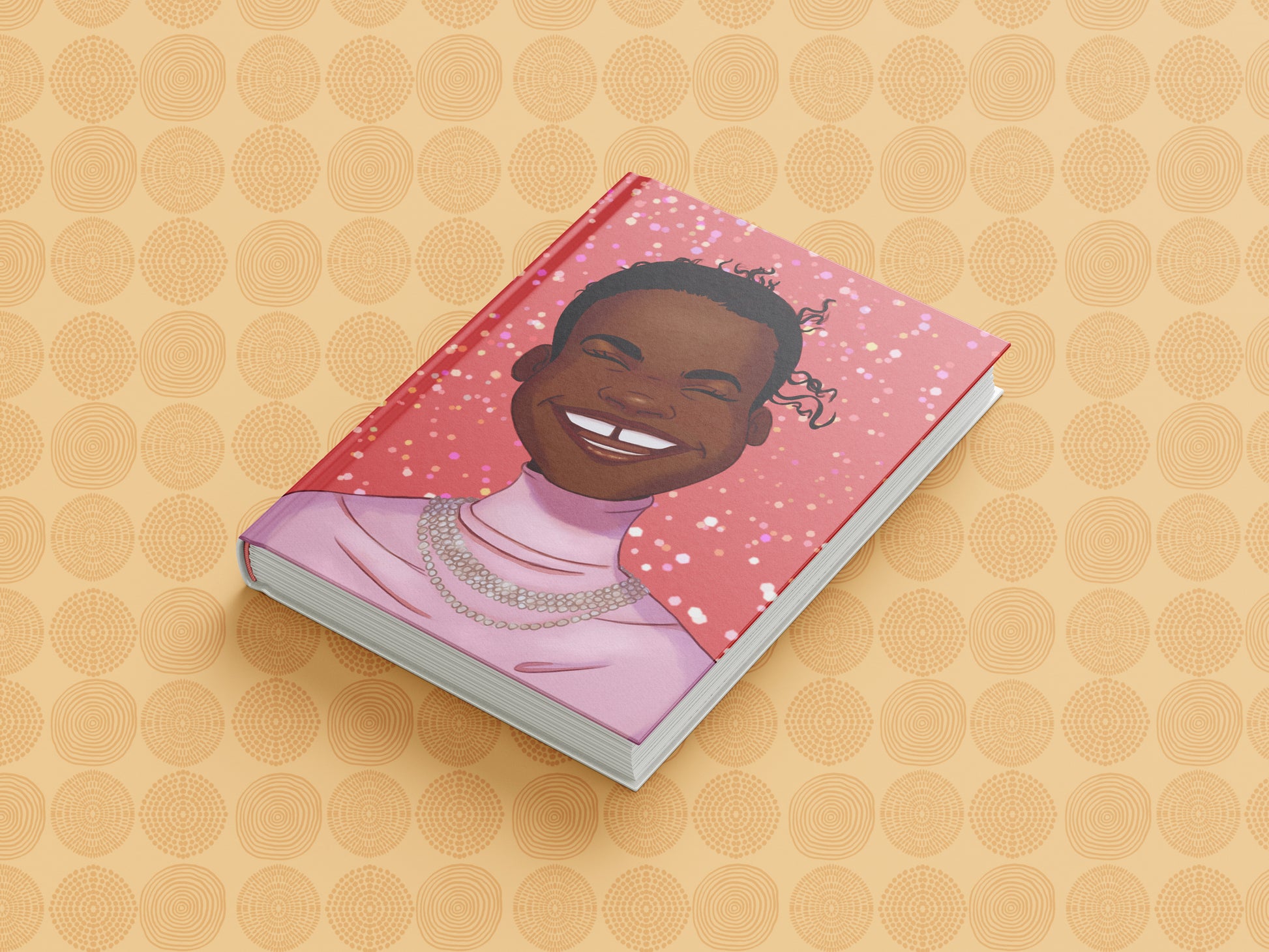 Happy Confetti Black Girl Hardcover/Softcover Journal (A5 Lined) - Pounded Yam Productions