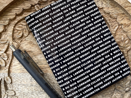 Black Authors B7 Pocket Notebook Lined (African American) - Pounded Yam Productions