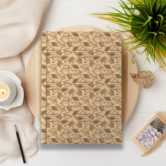 African Print Journal (Leaves A5 Lined) - Pounded Yam Productions