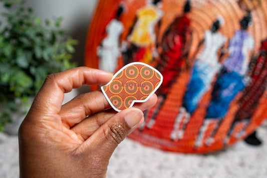 Lesotho Sticker (South African Stickers) - Pounded Yam Productions