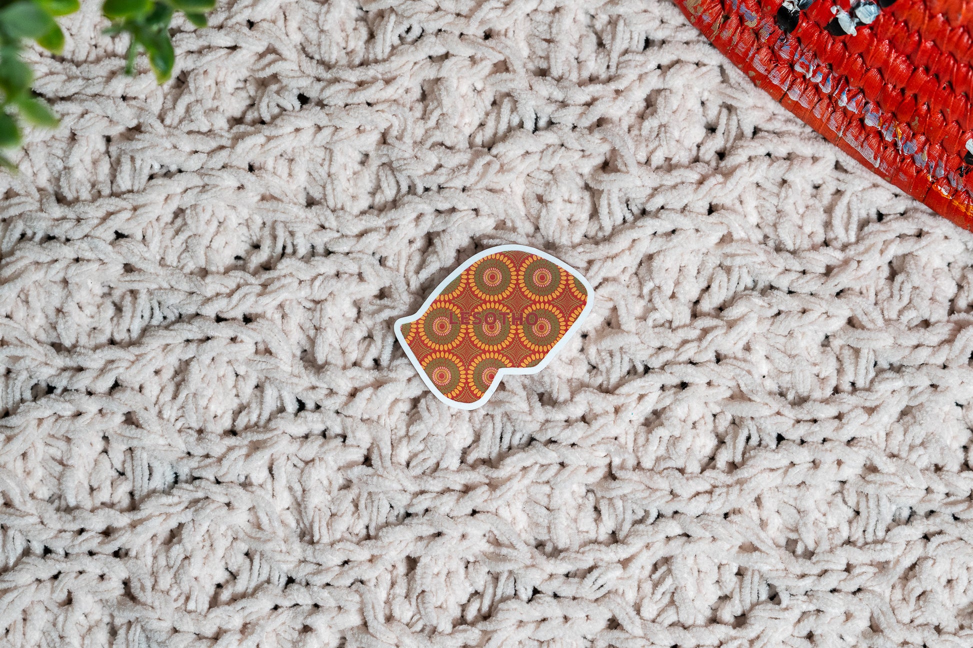 Lesotho Sticker (South African Stickers) - Pounded Yam Productions
