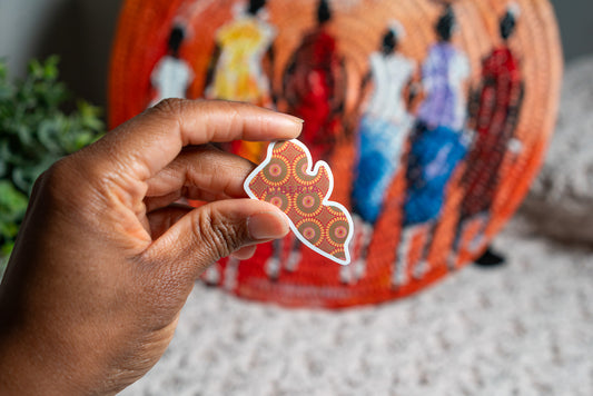 Liberia Sticker (West African Stickers) - Pounded Yam Productions