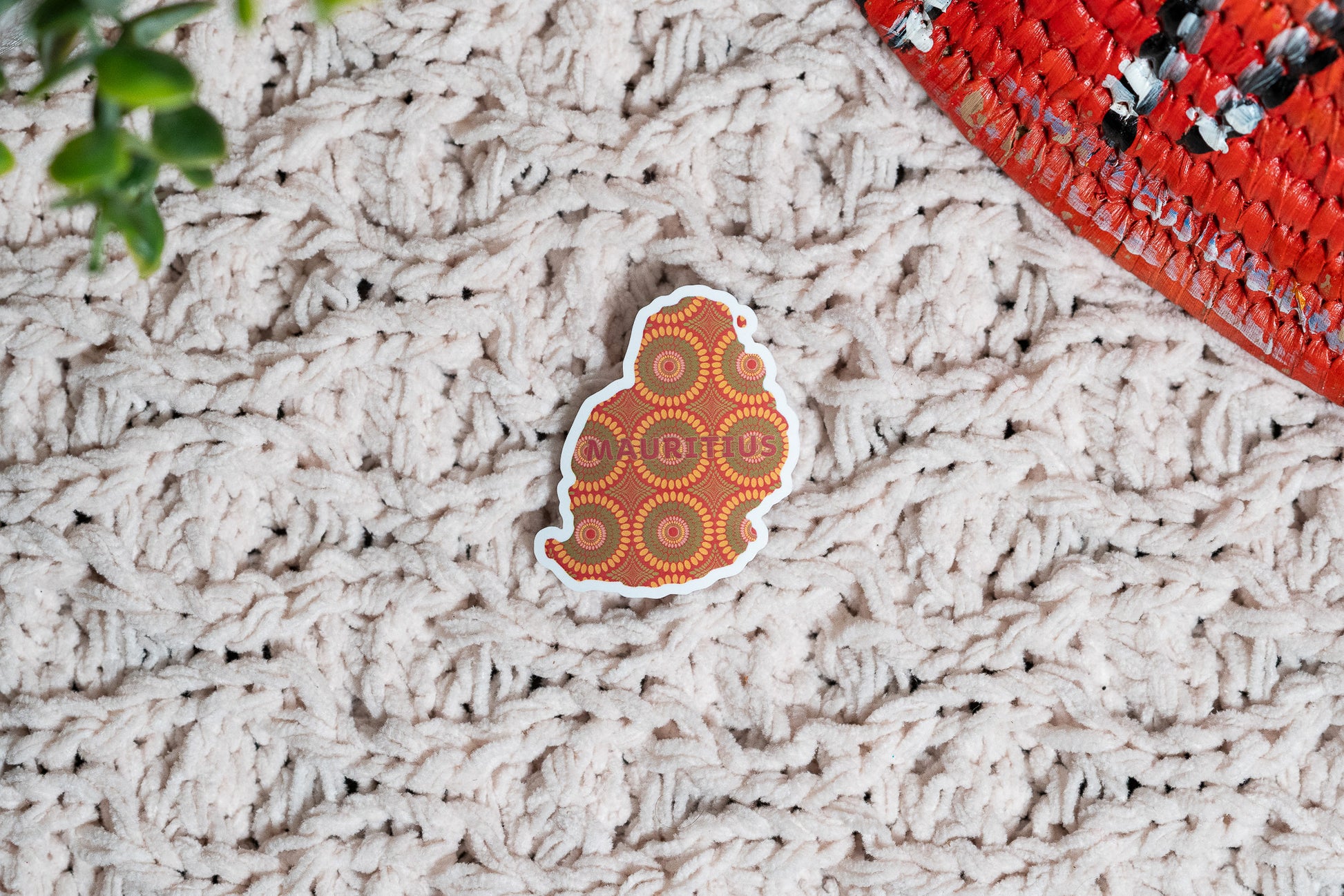 Mauritius Sticker (East African Stickers) - Pounded Yam Productions