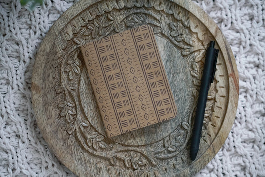 Mud Cloth Notebook Rhombus