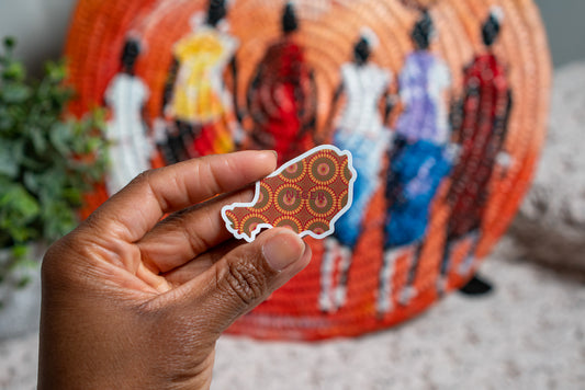 Niger Sticker (West African Stickers) - Pounded Yam Productions